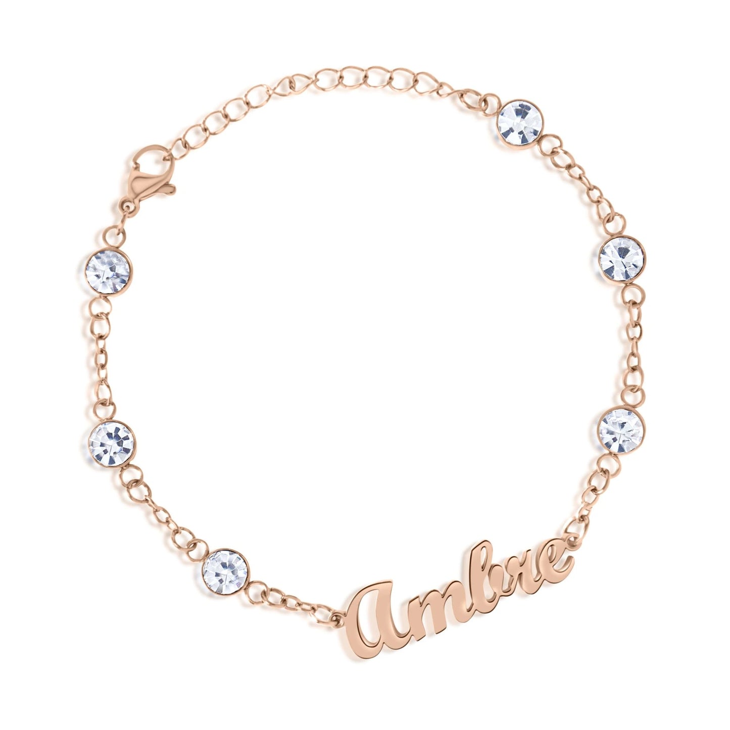 Bracelet Personnalisé avec Cristal