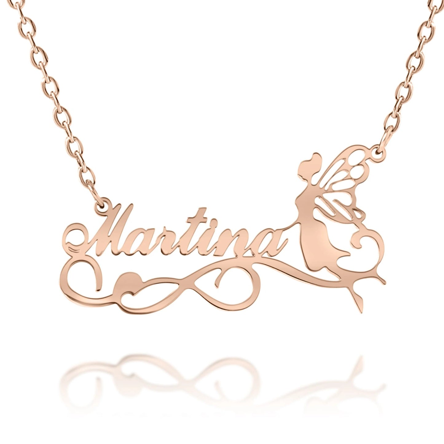 Collier Prénom Fée Enchantée