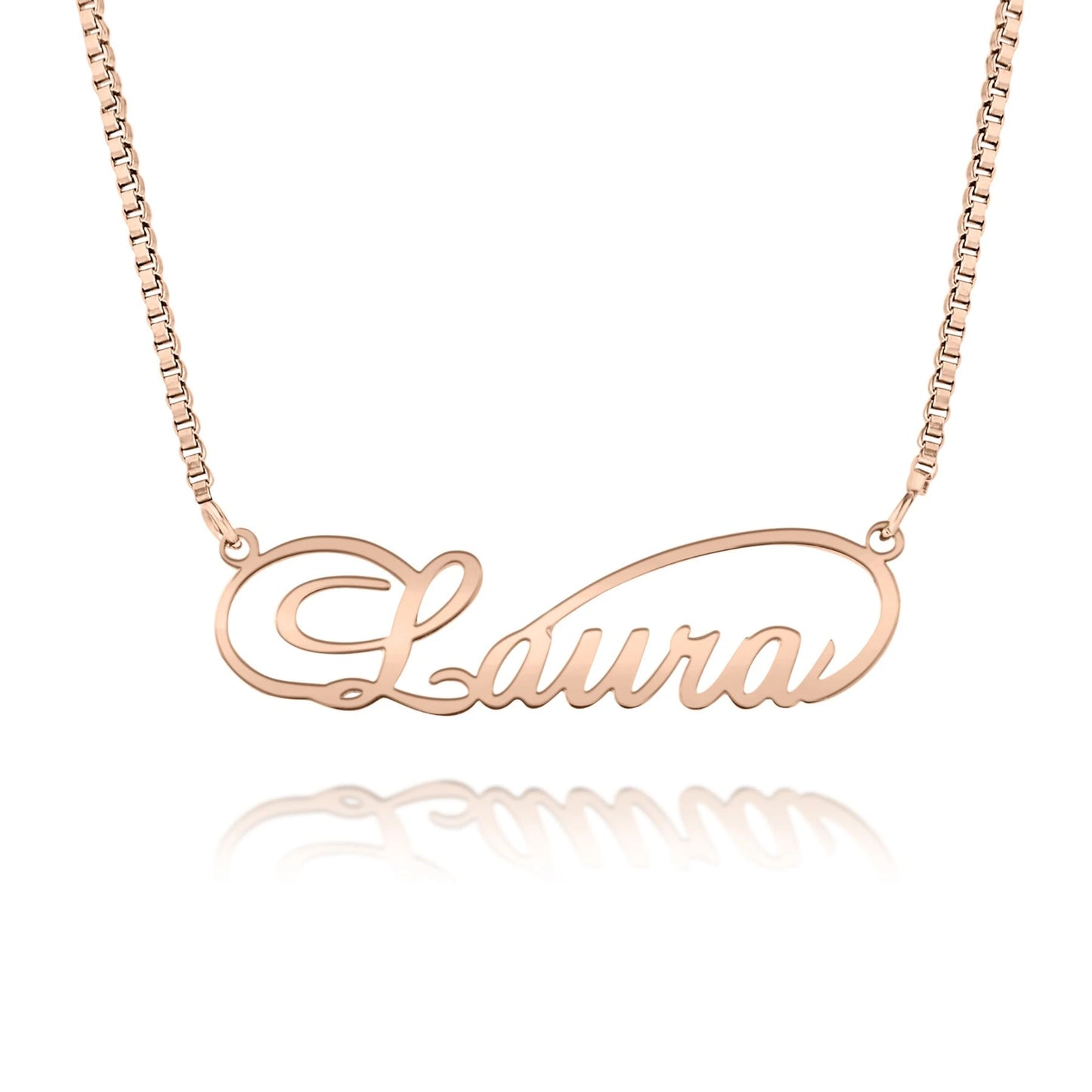 Collier Prénom Infini Chaîne Fine