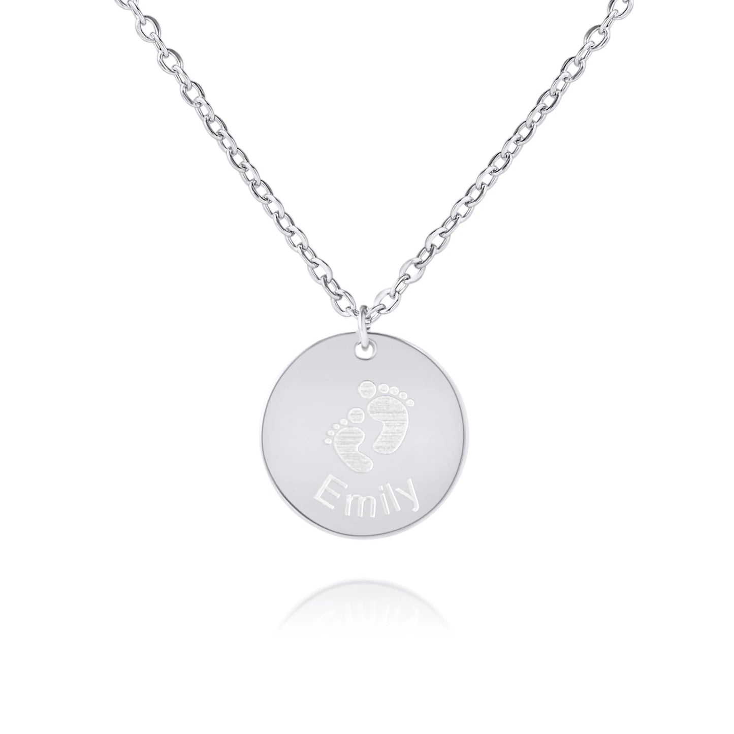 Pendentif Disques Personnalisables Bébé