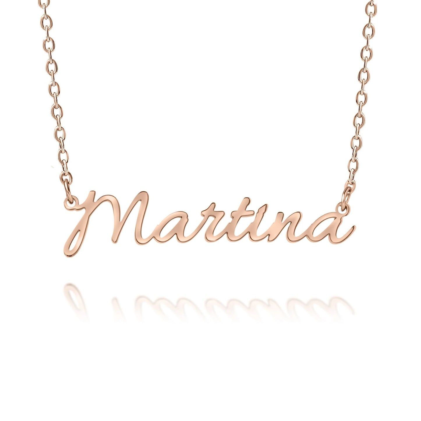Naamketting in Script “Allure”