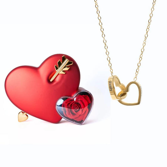 Eternal Love Box & Personalized Necklace