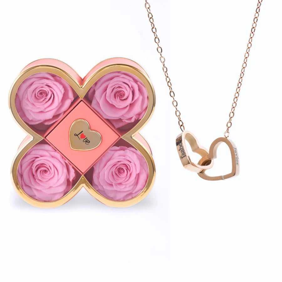 Coffret Chance Éternelle & Collier Personnalisé