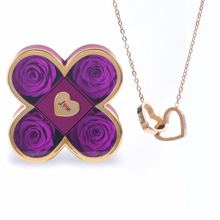 Coffret Chance Éternelle & Collier Personnalisé