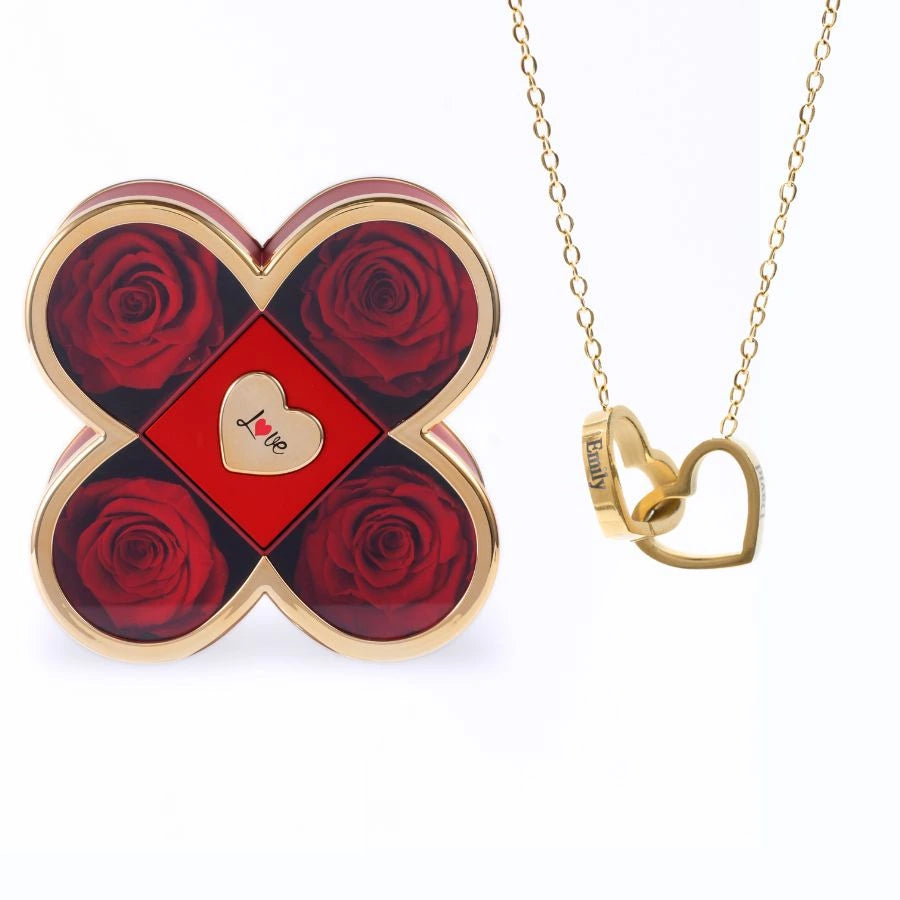 Coffret Chance Éternelle & Collier Personnalisé