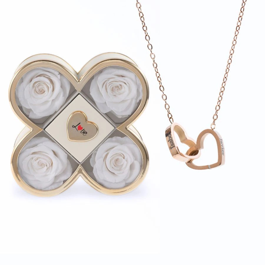 Coffret Chance Éternelle & Collier Personnalisé