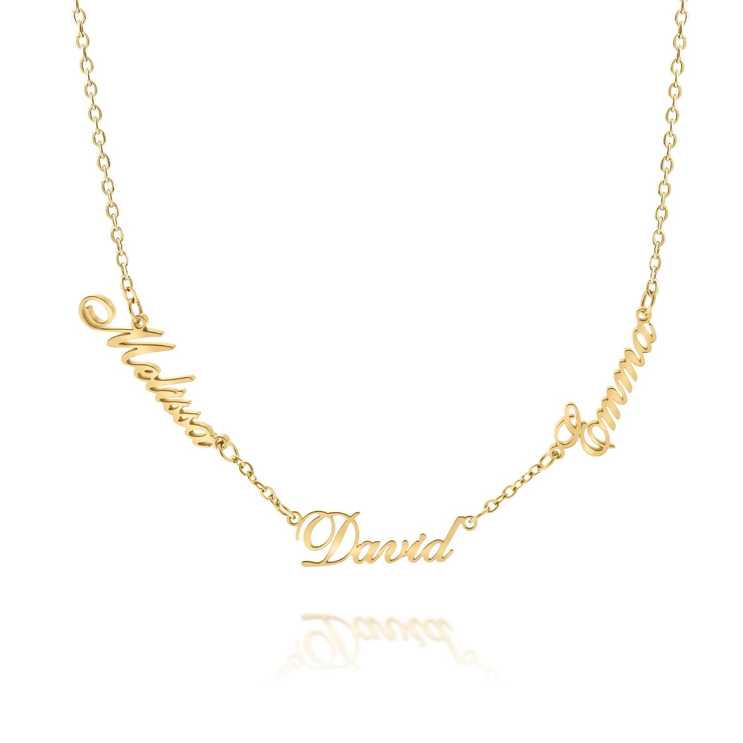 Collier Personnalisé Plusieurs Prénoms