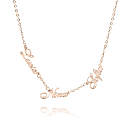Collier Personnalisé Plusieurs Prénoms