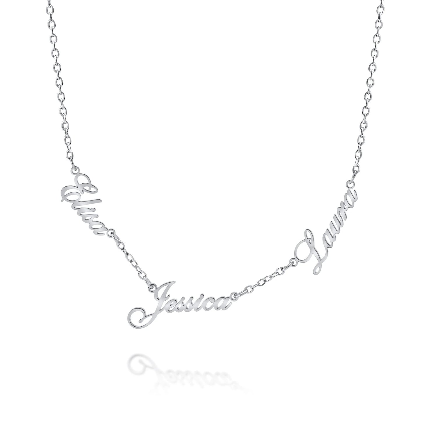 Collier Personnalisé Plusieurs Prénoms