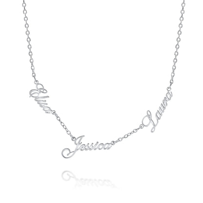 Collier Personnalisé Plusieurs Prénoms