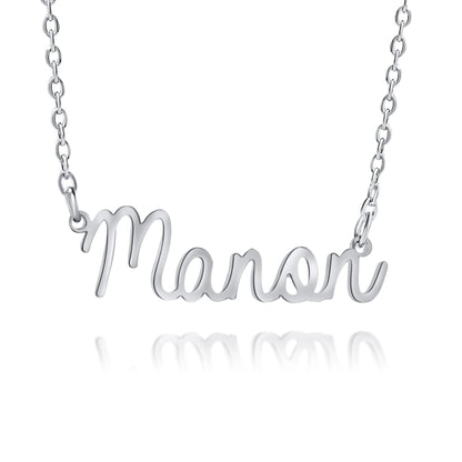 Collier Personnalisé Cursif