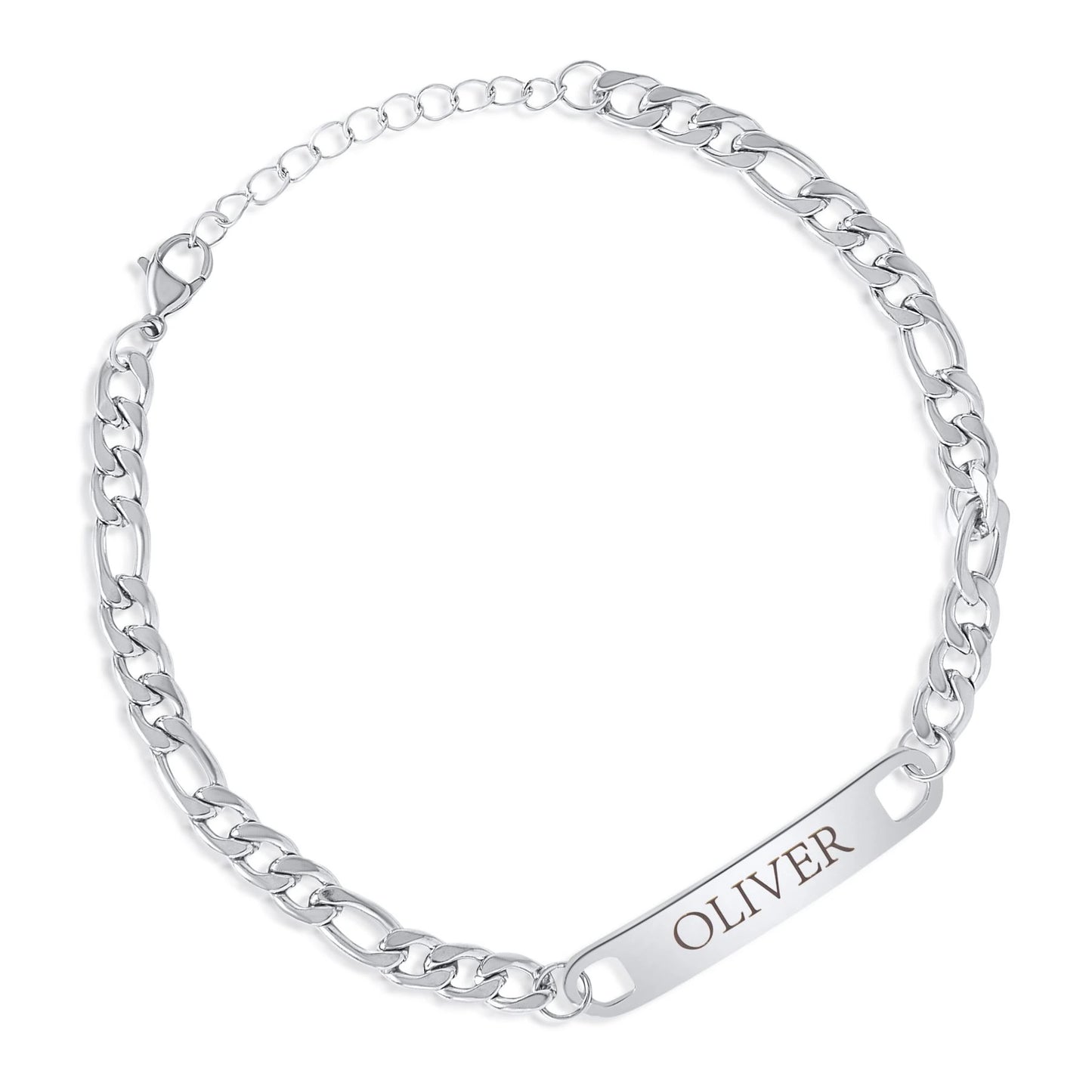 Bracelet Gourmette Personnalisé pour Homme