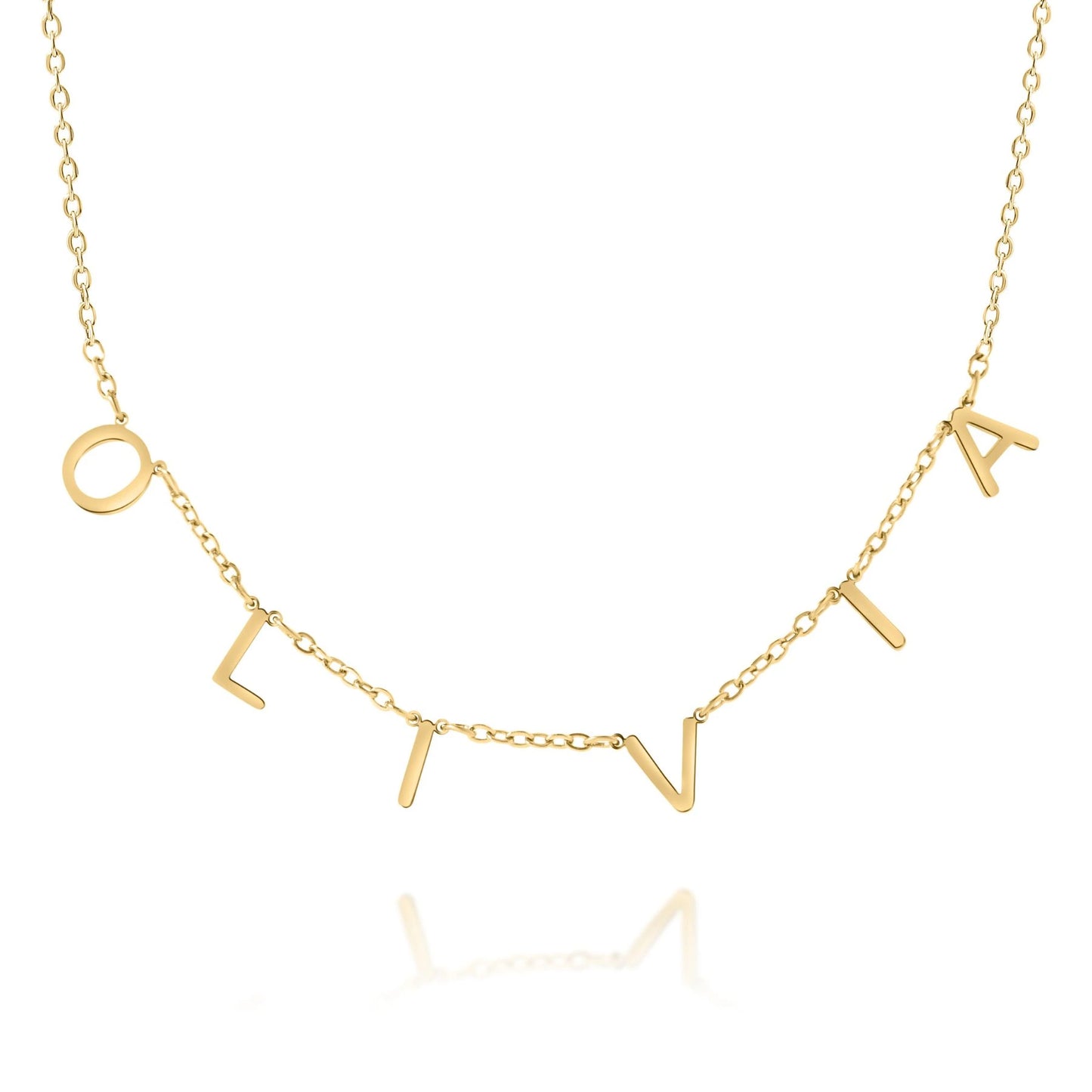 Collana Choker con Iniziali Pendenti