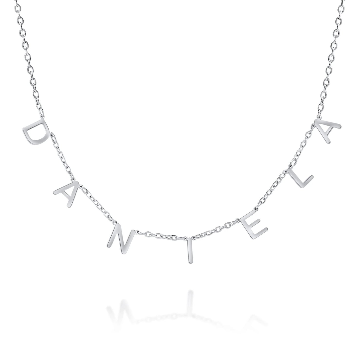 Collana Choker con Iniziali Pendenti