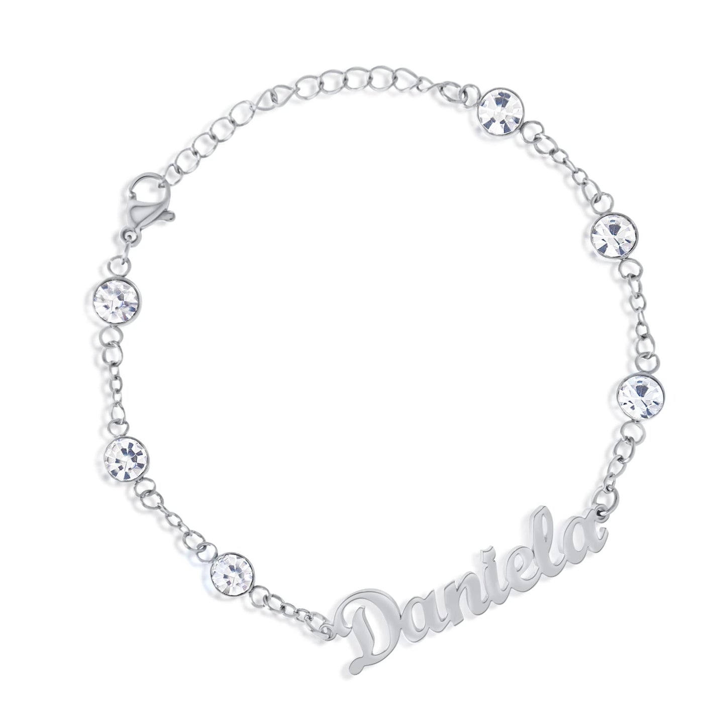 Bracelet Personnalisé avec Cristal