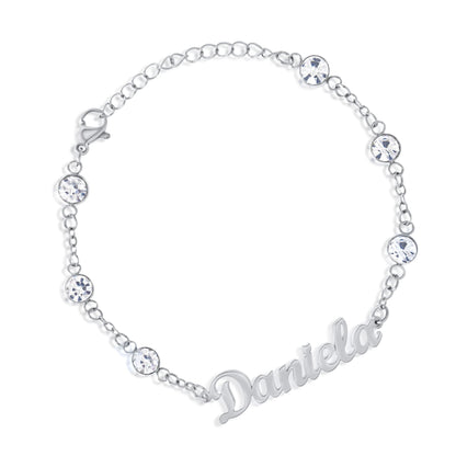 Bracelet Personnalisé avec Cristal