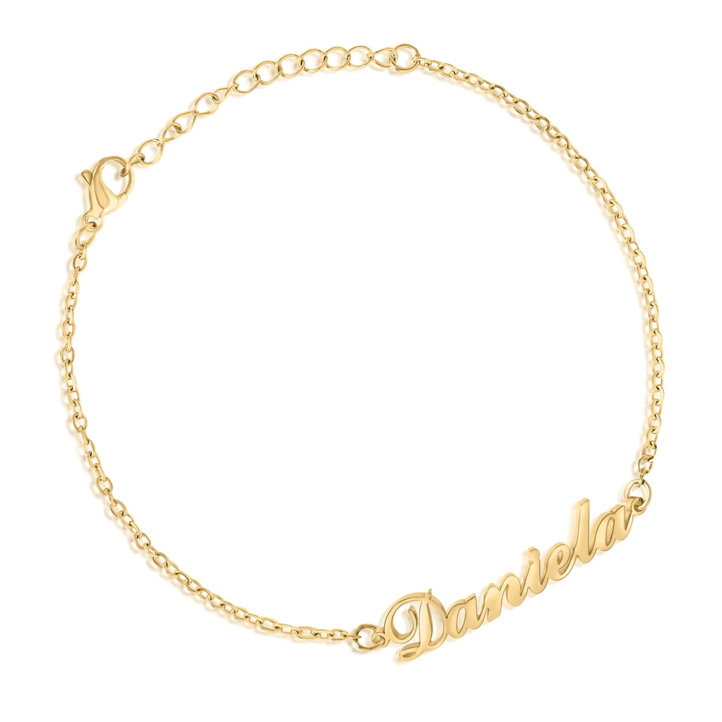 Bracelet de Cheville Personnalisé avec Prénom