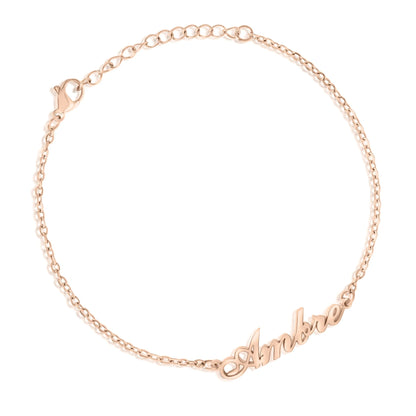 Bracelet de Cheville Personnalisé avec Prénom