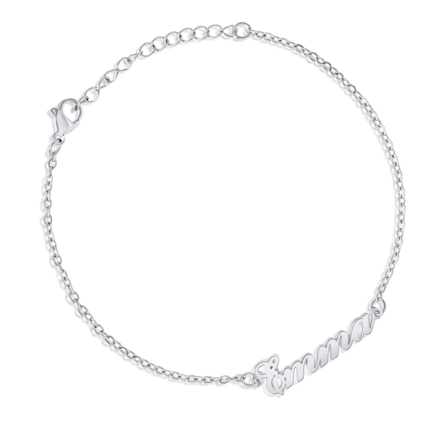 Bracelet de Cheville Personnalisé avec Prénom