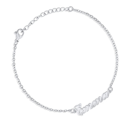 Bracelet de Cheville Personnalisé avec Prénom