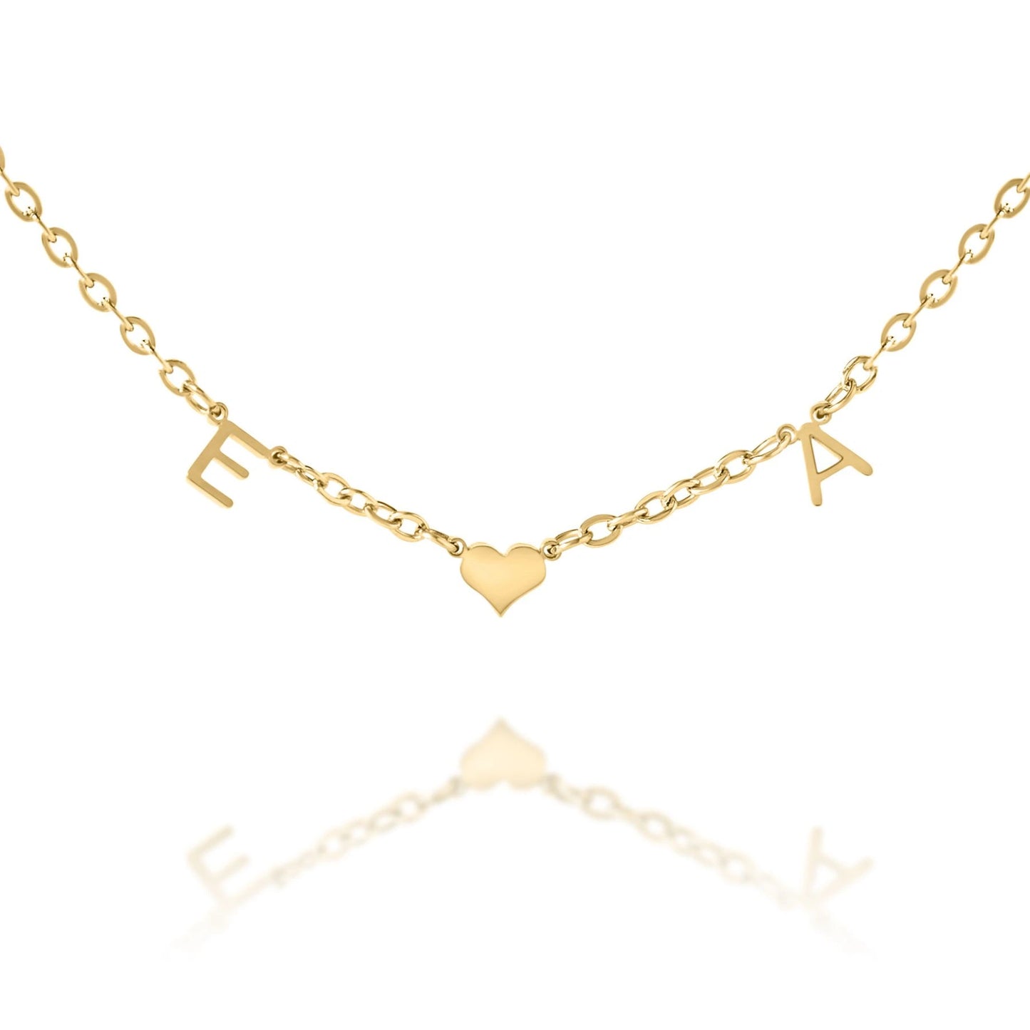 Collier Initiales Amour