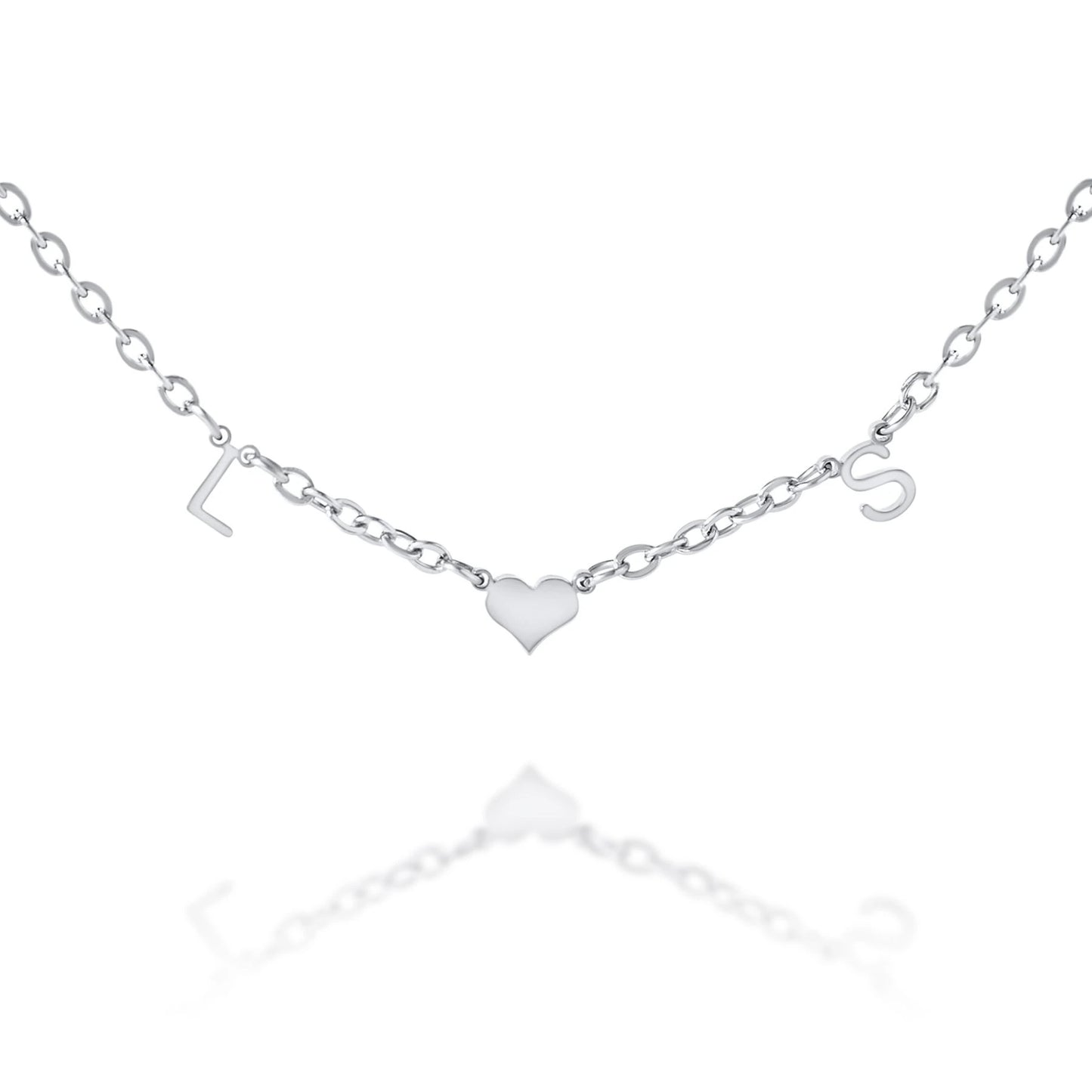 Collier Initiales Amour