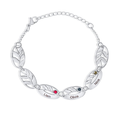 Armband mit Mehreren Blättern