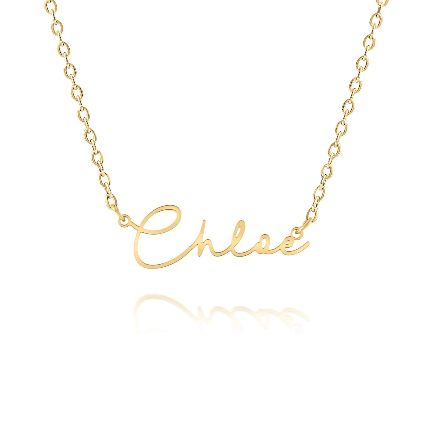 Collier Signature Horizontal Personnalisé