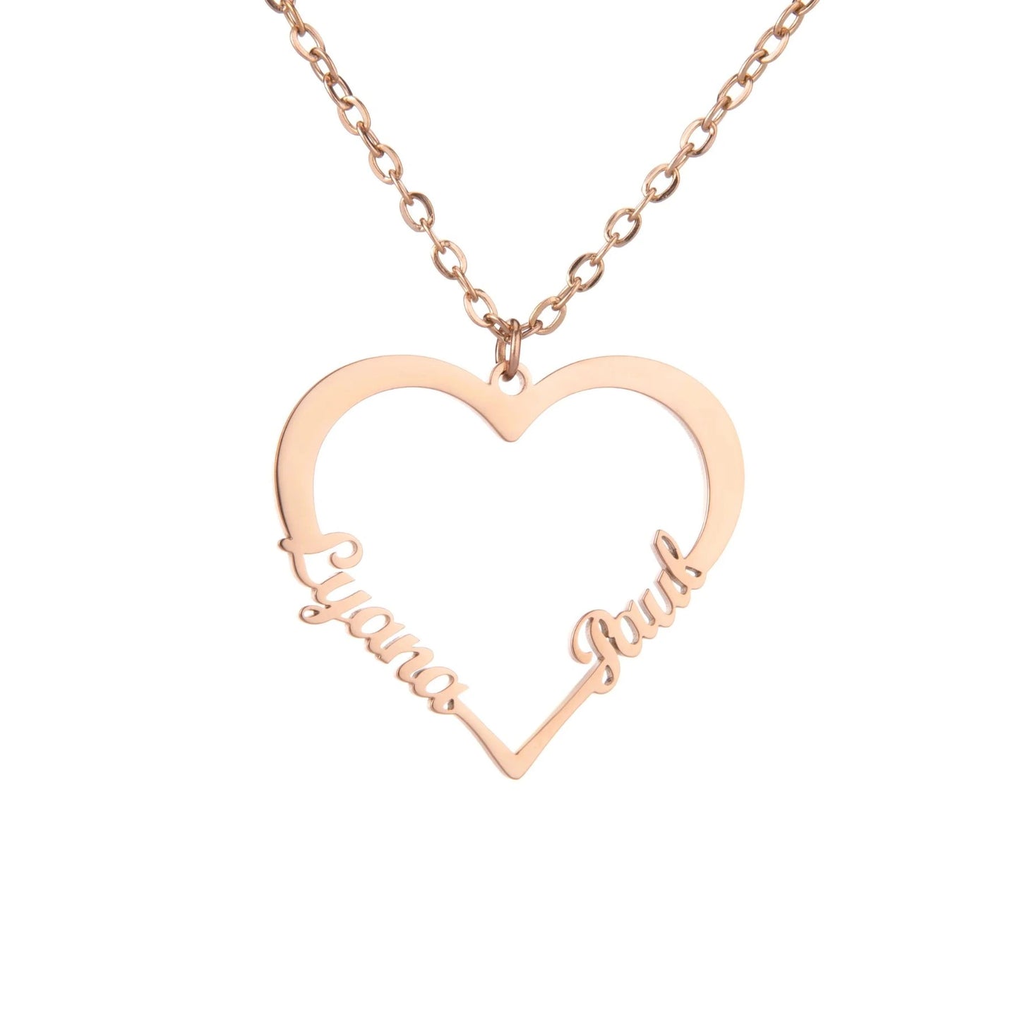 Collier Amour (Coeur) à personnaliser