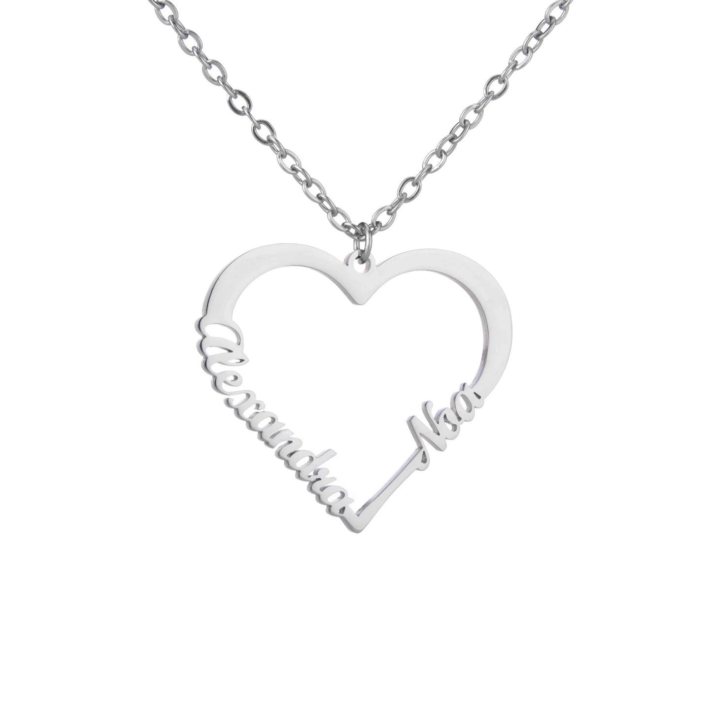 Collier Amour (Coeur) à personnaliser