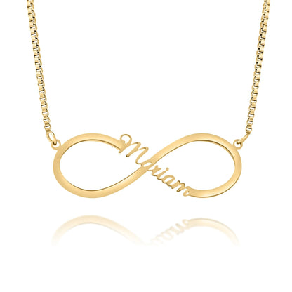 Collier Prénom Infini Personnalisé