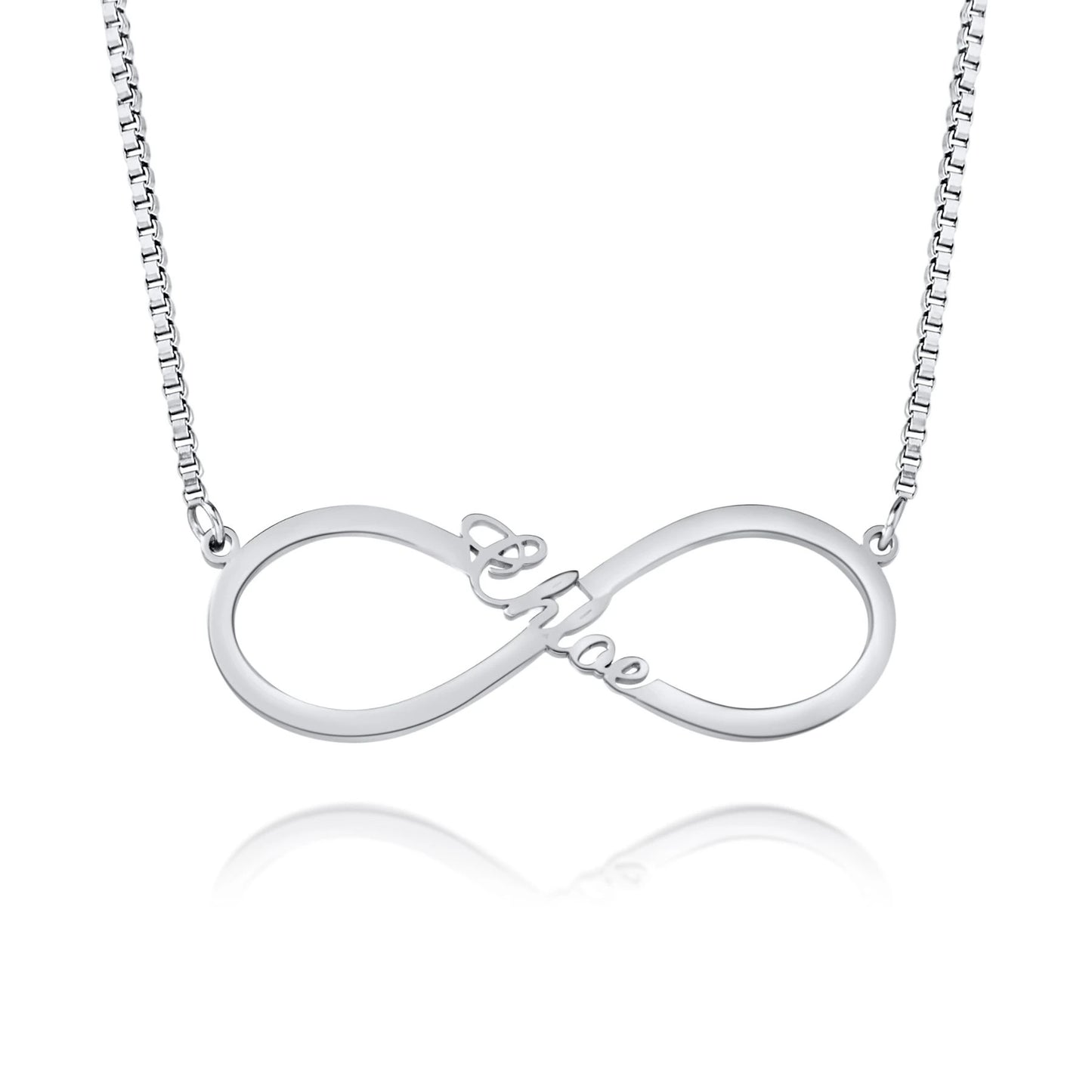Collier Prénom Infini Personnalisé