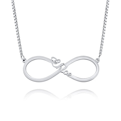 Collier Prénom Infini Personnalisé