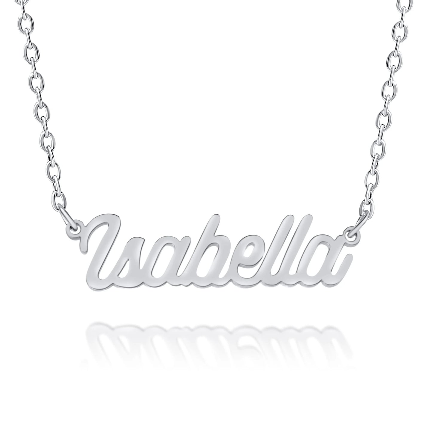 Collier Personnalisé Prénom Chaîne Fine
