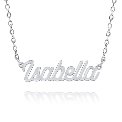 Collier Personnalisé Prénom Chaîne Fine