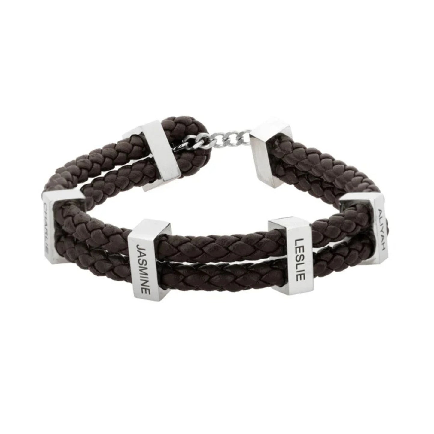 Bracelet Tressé Personnalisé Pour Homme