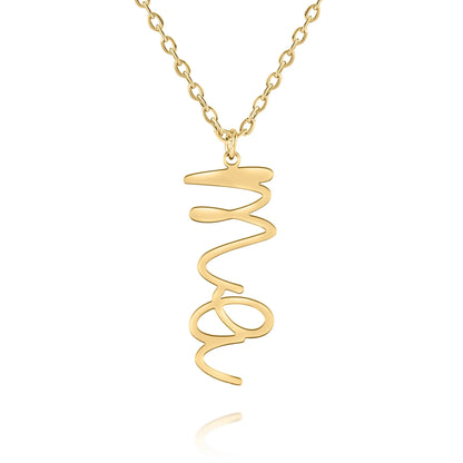 Collier Personnalisé avec Deux Initiales