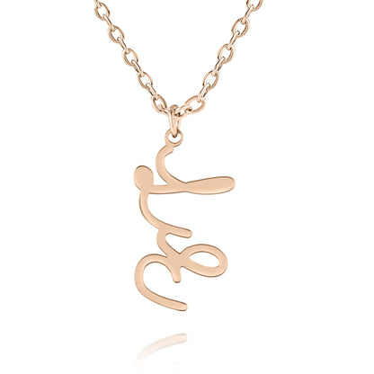Collier Personnalisé avec Deux Initiales