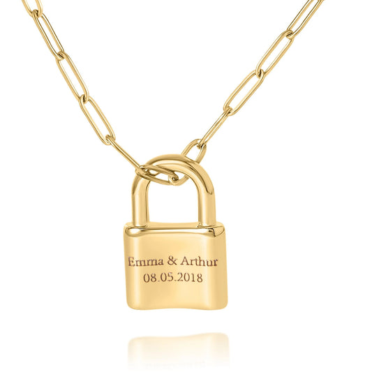 Collar Candado Personalizado