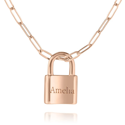 Collier Personnalisé Cadenas