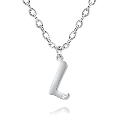 Collier Initiale Personnalisé avec Diamant