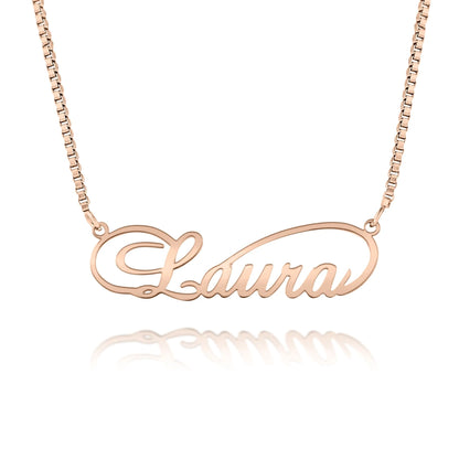 Collier Prénom Infini Chaîne Fine