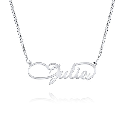 Collier Prénom Infini Chaîne Fine