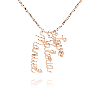 Collier Prénom Cursif Vertical
