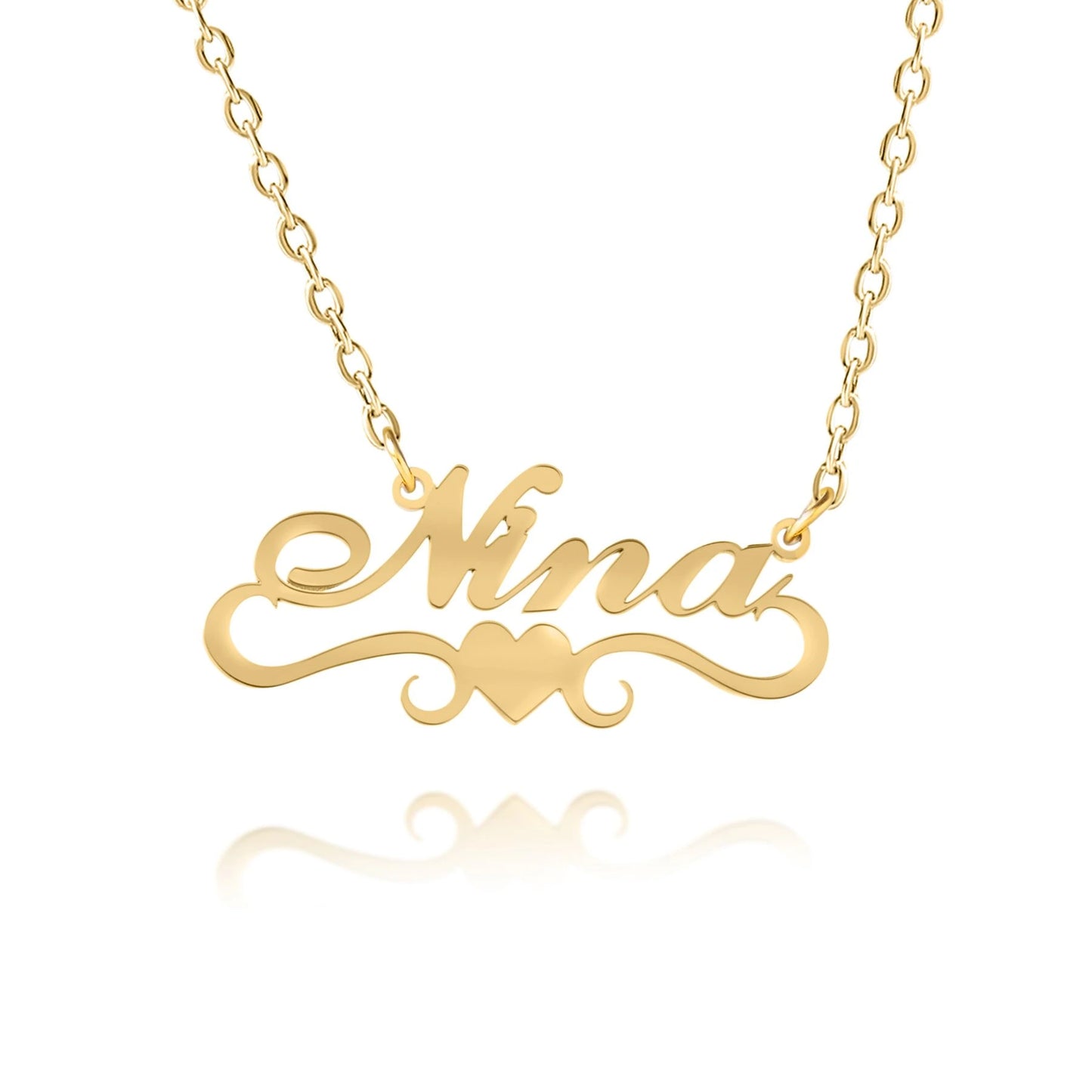 Collier Personnalisé avec Cœur