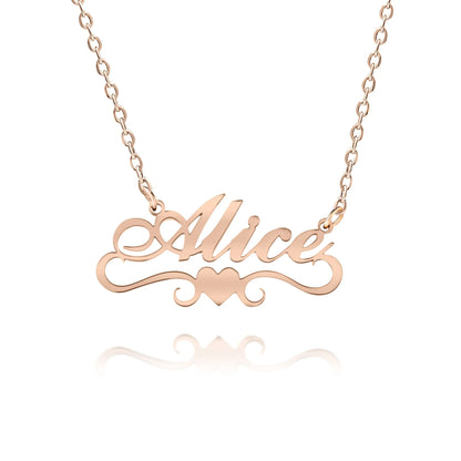 Collier Personnalisé avec Cœur