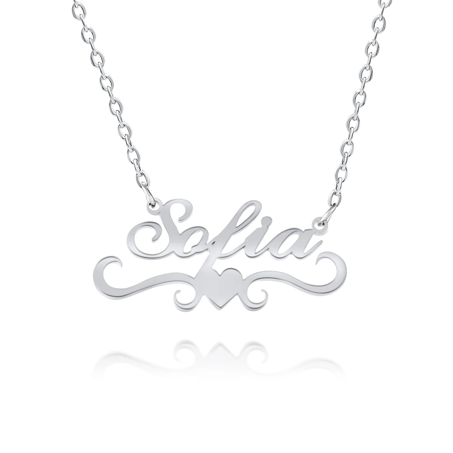 Collier Personnalisé avec Cœur