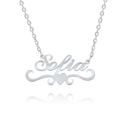 Collier Personnalisé avec Cœur