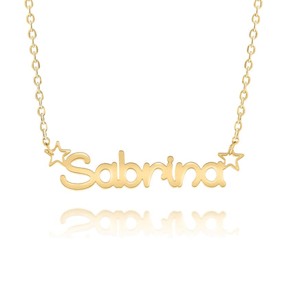 Collier Personnalisé Girly Star