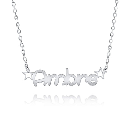 Collier Personnalisé Girly Star